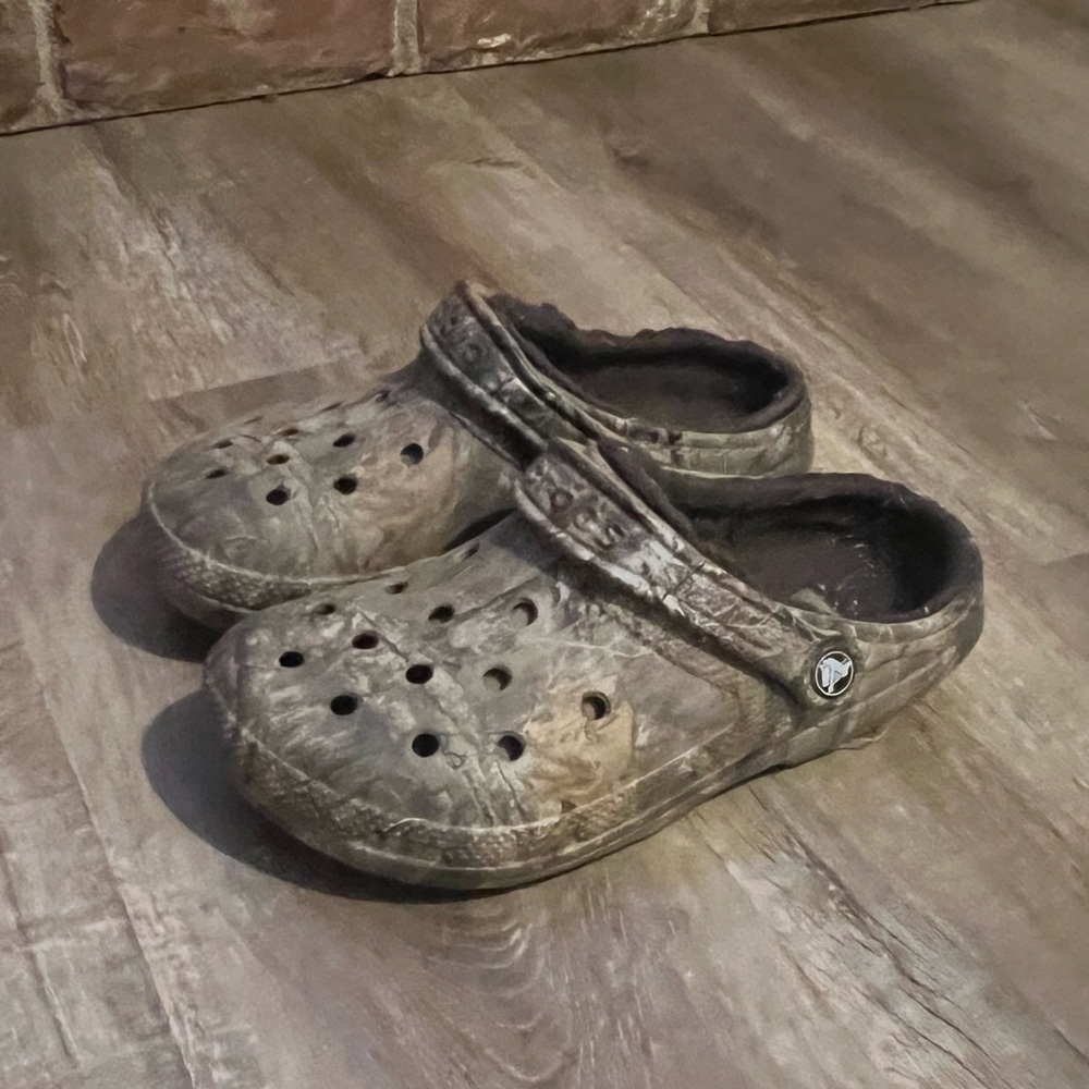 Camo Crocs
